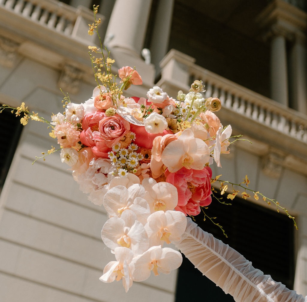 Morgan McIntire Photo Colorful fringe loft wedding in Chicago